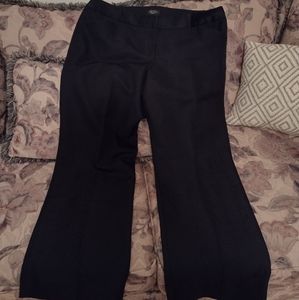 Tahari Arthur Levine Luxe dress pants sz 18 wide legs textured snake new